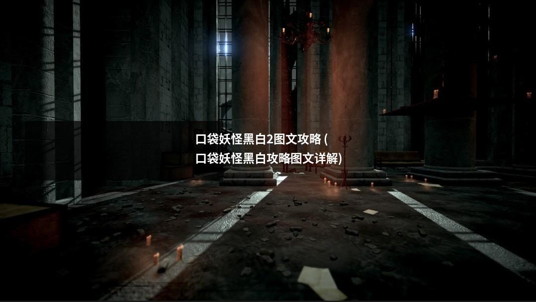 口袋妖怪黑白2图文攻略 (口袋妖怪黑白攻略图文详解)