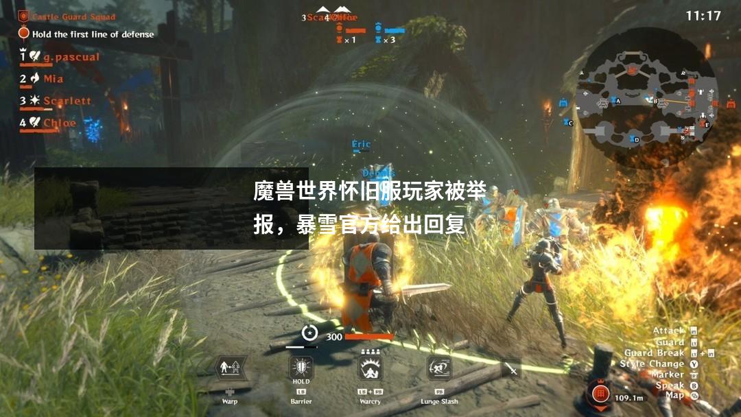 魔兽世界怀旧服玩家被举报，暴雪官方给出回复