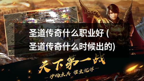 圣道传奇什么职业好 (圣道传奇什么时候出的)